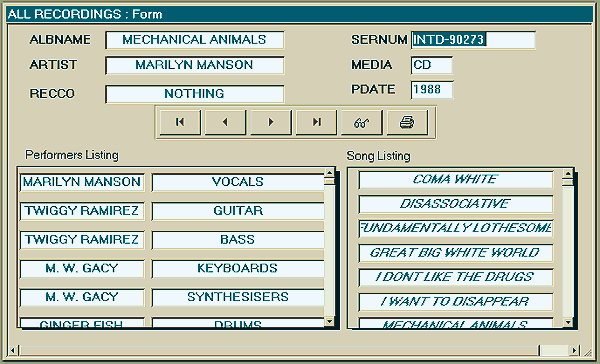 A Form with subForms