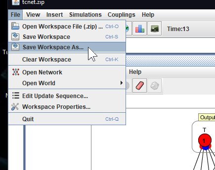 save workspace as
