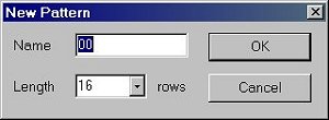right-click = new pattern